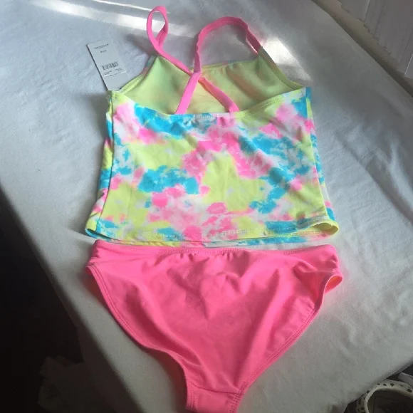 Catalina Pink and Yellow Swimwear - Picture 3 of 3